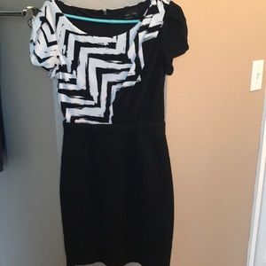 Max and Cleo Geometric Dress